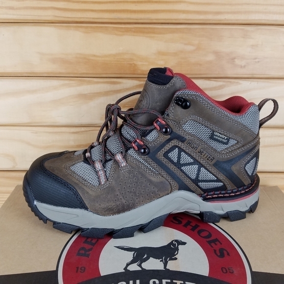 NEW Red Wing Irish Setter Shoes 83212 Crosby 4" Hiker Work Safety Boots Hiking - Picture 7 of 12